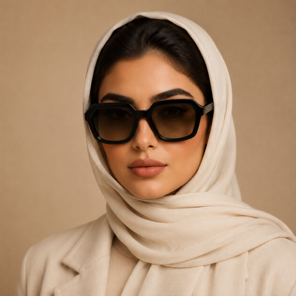عینک آفتابی زنانه پلاریزه کائوچویی VP710