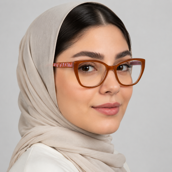 عینک طبی کائوچویی زنانه G8042