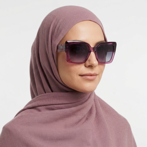 عینک آفتابی زنانه پلاریزه کائوچویی 9614